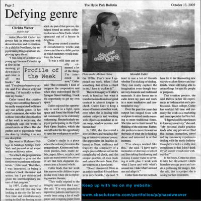 The Hyde Park Bulletin - October 13, 2005