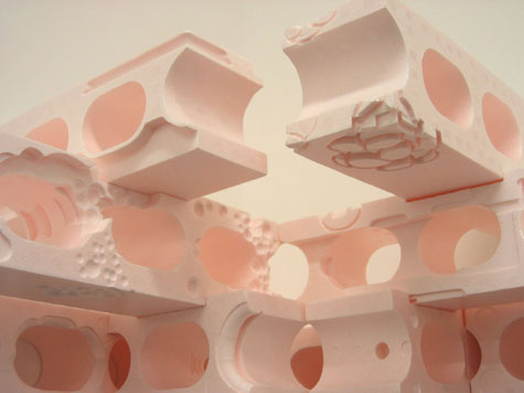 "Do Cinderblocks Dream of Being Styrofoam?" by Shirley Tse at the RISD Museum